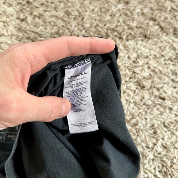 Y2K O’Neill Oneill Faded Black Regular Fit Tee Big Logo Surf Style Men’s Size L - Picture 7 of 7